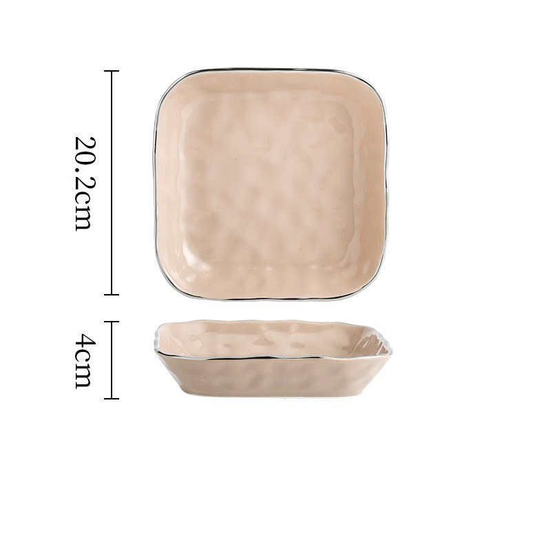 Silver Edge marron clair