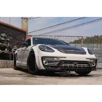 Kit carrosserie style Mansory pour Porsche Panamera 971 Nouveau Modèle Restylage : Pare-chocs avant et arrière, Lame de pare-chocs, Diffuseur, Jupes latérales, Jantes
