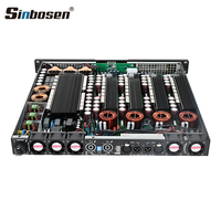 Amplificateur de puissance professionnel OEM personnalisé haute puissance 6000W Classe D 2 canaux pour l'audio des grands stades et lieux événementiels
