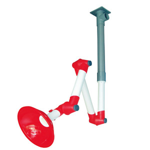 Quảng Châu Mật Độ Cao Pp Và Nhôm Trường Học Phòng Thí Nghiệm Hút Arm Flexible Extractor Arm Fume Hood Trắng - Product Image 6