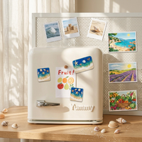 Imanes de Resina con Diseño de Olas del Océano - Adhesivos Decorativos para Refrigerador con Temática de Playa para Cocina, Hogar y Oficina