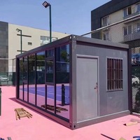 Luxe 20/30/40FT Conseil Préfabriqué Flat Pack Container House Australian 2/3 Chambre pour Villas Matériau en acier durable Prix bas