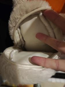 Sac à bandoulière en fourrure personnalisé d'hiver, design créatif <span class=keywords><strong>de</strong></span> graines <span class=keywords><strong>de</strong></span> <span class=keywords><strong>tournesol</strong></span> géantes, sac à bandoulière quotidien mignon pour fille, peluche douce et amusante - Product Image 6