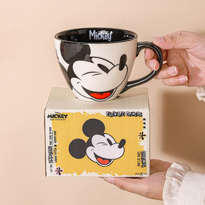 แก้วเซรามิคลายน่ารักมินนี่เมาส์ 350 มล. แก้วกาแฟลายมิก<span class=keywords><strong>กี้</strong></span>เมาส์/โดนัลด์ดั๊ก น่ารัก สำหรับใช้ในชีวิตประจำวัน - Product Image 2