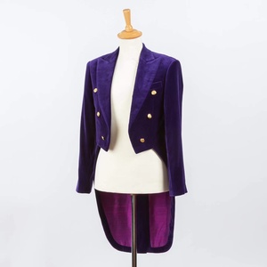 <span class=keywords><strong>Veste</strong></span> en velours rouge pour <span class=keywords><strong>homme</strong></span>, Blazer, manteau, pantalon, costume <span class=keywords><strong>de</strong></span> mariage - Product Image 6