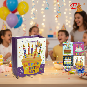 10.2 \ "X12.6 \" X4.7 \ "bomboniere regalo per feste di compleanno 144 pezzo/CS - Product Image 3