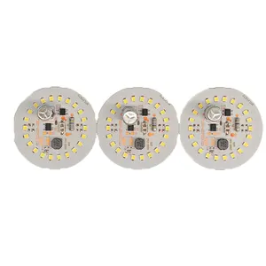 DOB LED Power 18W A80 22pcs Size 57.95*57.95mm SMT Electrolysis 6.8uf 400v Current 100-120mA LED PCBA Board One-Stop Service