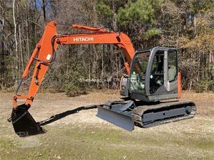Excavatrice sur chenilles Hitachi ZX75US 95% neuve, prix bas, excavatrice Hitachi ZX705 d'occasion, excavatrice Hitachi ZX7 à vendre - Product Image 6
