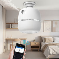 Diffuseur d'arômes mural personnalisé avec logo, alimenté par batterie, pour hôtel et usage domestique, contrôlé par application, garantie 1 an, portée intérieure 500 m