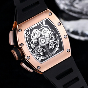 Relojes Mecánicos para Hombre, Reloj RM 011, Material Metálico, Cronógrafo Flyback, Estilo Moderno, Reloj Automático de Lujo, Calidad <span class=keywords><strong>Rose</strong></span>, Nuevo - Product Image 5