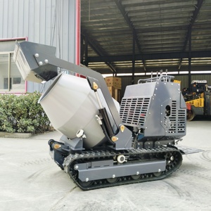 Mixer semen Mini 300L, Mixer semen portabel dengan pompa 0.3 derajat - Product Image 4