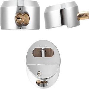 YH9600 दौर कठोर स्टील हॉकी पक वैन ट्रक के लिए ताला के साथ स्टेनलेस स्टील कुंडी ताला हॉकी पक पैड ताला - Product Image 4