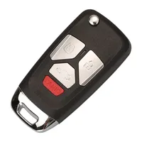 XHORSE XNAU02EN Wireless VVDI Remote Key 4 Buttons XN Series Universal Car Key for VVDI2 Programmer Tools for AUDI Type 2pcs/Lot