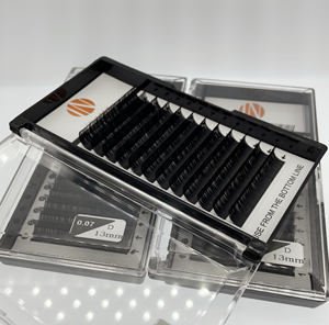 Extensions <span class=keywords><strong>de</strong></span> cils logo du client Easy Classic Velvet Soft High Density Cashmere Mink Lash Trays - Product Image 5
