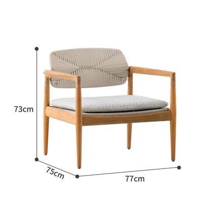 Sillón de teca (beige)