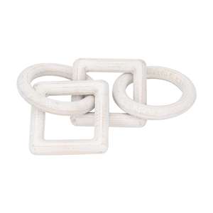 โซ่ไม้แฮนด์เมด4ลิงค์สไตล์โบฮีเมียนชนบทพร้อมโลโก้ที่กำหนดเองสำหรับตกแต่งบ้าน - Product Image 6