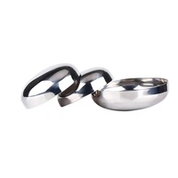 Sanitaire SS304 SS316L acier inoxydable 300 600 Gril tuyau de polissage extrémités de Tube capuchon extrémité bout soudé tête réservoir tête de plat