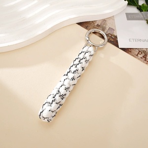 Customized Macrame Colorful Braided Strap Handmade <b>Bag</b> <b>Charms</b> Women Clothing Accessories Summer Holiday Girls Car Key Chain - Product Image 3