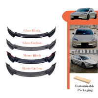 Para Tesla Model 3 Highland, Alerón Delantero de Material ABS, Accesorios de Decoración para Modificación de Automóviles, Kit de Carrocería
