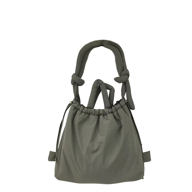 Large Capacity Puffy Drawstring Backpack