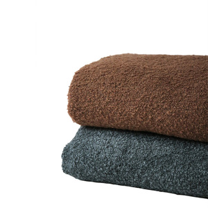 <span class=keywords><strong>Tissu</strong></span> chaud tricoté d'ouatine de Teddy de mélange de <span class=keywords><strong>laine</strong></span> de 450gsm <span class=keywords><strong>pour</strong></span> des manteaux et des couvertures d'hiver - Product Image 3