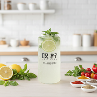 Botella de Bebida Cilíndrica Transparente Desechable de PET de 350, 500 y 650 ml con Tapa Abatible de Aluminio MX ZPC01 Marca Maxbox para Jugo, Agua, Leche y Té
