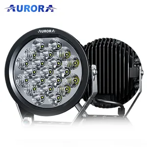 AURORA Patent E-mark 105w 7" Led Driving Light 4x4 IP69K Light Force Driving Light