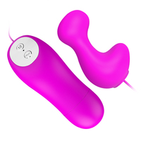 Vibrateur en silicone à double action, stimulateur flexible du point G interne et du clitoris externe, vibration profonde et puissante, jouet pour adultes