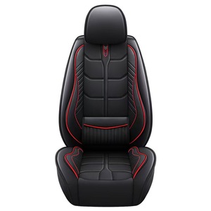 Housse de siège de voiture universelle en <span class=keywords><strong>cuir</strong></span> antidérapante pour conducteur, adaptée aux SUV, camionnettes et fourgonnettes - Product Image 6