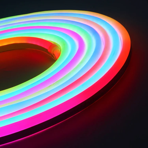 ไฟนีออน RGBIC กันน้ำ IP67 12V/24V ควบคุมสีได้ด้วยรีโมท ไฟ LED พิกเซล เปลี่ยนสีได้ สำหรับตกแต่งงานเทศกาลกลางแจ้ง - Product Image 3