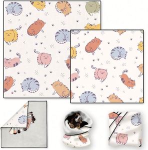 Self-Adhesive Cloth Portable Lazy Open Lay Flat Toiletry <b>Bags</b> Protective Wrap Organizer for Brush Travelling Women Girl Gift - Product Image 1