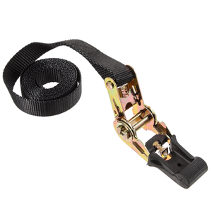 1 ''Poliéster 25mm 1000kgs Correa de <span class=keywords><strong>amarre</strong></span> de carga Correas de trinquete de <span class=keywords><strong>amarre</strong></span> <span class=keywords><strong>con</strong></span> gancho en S - Product Image 1