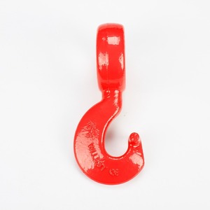 Gancho <span class=keywords><strong>de</strong></span> Acero Aleado G80 con Ojo Giratorio y Acabado Liso para Cadenas <span class=keywords><strong>de</strong></span> Minería y Elevación - Product Image 1