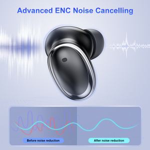 Venta al por mayor CT02 auriculares inalámbricos <span class=keywords><strong>manos</strong></span> <span class=keywords><strong>libres</strong></span> TWS BT5.2 auriculares pantalla LED auriculares con micrófonos duales para <span class=keywords><strong>Xiaomi</strong></span> Huawei - Product Image 2