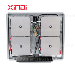 <span class=keywords><strong>Placa</strong></span> de Inducción Eléctrica de Cerámica Integrada Invisible de Acero Inoxidable, Montada en la Pared, con 4 Quemadores para Uso Doméstico - Product Image 1