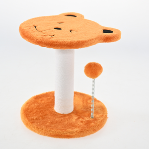 Mini poste rascador <span class=keywords><strong>para</strong></span> gatos con cuerda de algodón, árbol <span class=keywords><strong>para</strong></span> gatos de peluche al por mayor - Product Image 2