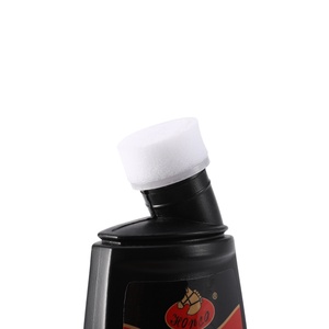 Cirage liquide transparent noir pour cuir - Huile d'entretien et de <span class=keywords><strong>restauration</strong></span> 75ml - Correction de couleur et nutrition pour chaussures - Product Image 2