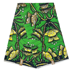 Tissu Africain Imprimé Ankara 100% Polyester <span class=keywords><strong>en</strong></span> Gros pour Robes DIY, Coiffes et Décoration de Vêtements - Product Image 4