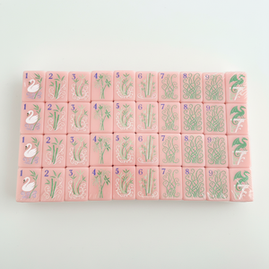 HIMORE Set Personalizzato di 160 Tessere per Mahjong Americano in Acrilico, Lussuoso Set con Incisione a Singolo Strato, Oh My Mahjong - Product Image 3