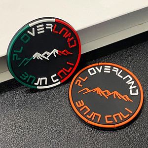 Custom 3D Soft Rubber PVC Silicone Embossed Patch Tag logo for Clothing <b>Transparent</b> Big Size PVC Patch Rubber <b>Labels</b> - Product Image 2