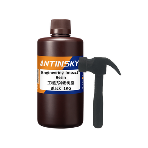 Antinsky Engineering impact Resin for DLP, เครื่องพิมพ์3D เรซิน LCD 405nm 1kg ความแม่นยำสูงและการหดตัวต่ำ - Product Image 1