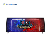 Tableau d'affichage LED Canbest P1.9 P2.9 P3.9 pliable avec maintenance avant et arrière, affichage LED de score pour le basketball, idéal pour les gymnases scolaires