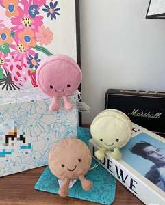 Jelly C amuseables MAX & Mia Macaron ของเล่นนุ่มๆทำจากผ้าฝ้าย PP ของขวัญสำหรับเทศกาลและวันเกิด - Product Image 5