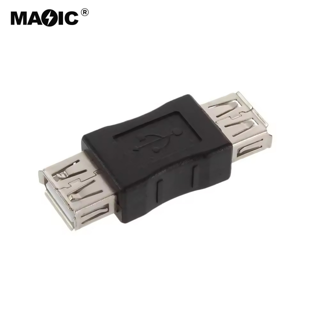 Factory Price Hot Sale USB2.0 Female to Female Connector USB AF/AF Adapter