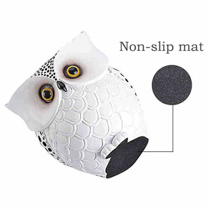 Simpatico portapenne a forma <span class=keywords><strong>di</strong></span> gufo da 4,7 pollici, portapenne in resina, decorazione per ufficio, regali per amici e bambini - Product Image 5