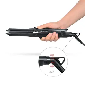 China Suppliers Hair Iron Straightener With Led Hair Straightening Device Hair Straightener Hqt-909