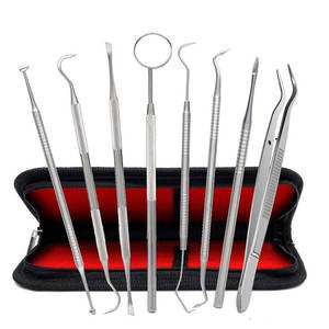 Kit de Examen Dental Profesional OEM de Alta Calidad, Instrumentos Quirúrgicos Duraderos Caronia de Clase I para Estudiantes - Product Image 1