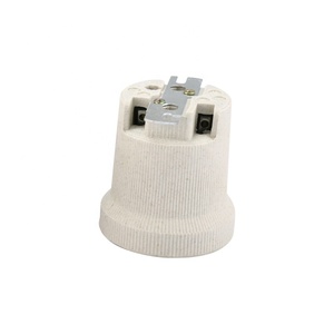 Hot Bán Màu Be 250V 4A Tất Cả Các Vật Liệu Gốm <span class=keywords><strong>E27</strong></span> <span class=keywords><strong>E40</strong></span> Đèn Dây Chủ Cho Trong Nhà Nhà Vườn Bóng Đèn Với Giấy Chứng Nhận CE Max 200W - Product Image 2