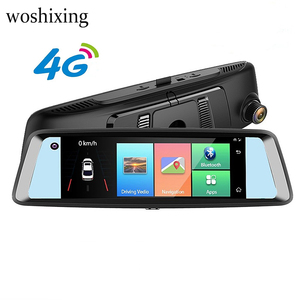 Cámara con Espejo Retrovisor 4G, Dashcam A10 1080P IPS, Compatible con Wifi y Aplicación Móvil, Dashcam Inteligente con ADAS, <span class=keywords><strong>Pantalla</strong></span> <span class=keywords><strong>de</strong></span> 7 Pulgadas, Sistema Operativo <span class=keywords><strong>Android</strong></span> 5.1, DVR para Auto - Product Image 1