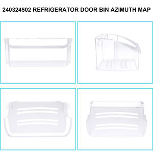 Boîte de rangement pour tiroir de réfrigérateur, 1 compartiment, plastique PP, résistant au congélateur, organisateur de réfrigérateur rectangulaire, accessoire - Product Image 4